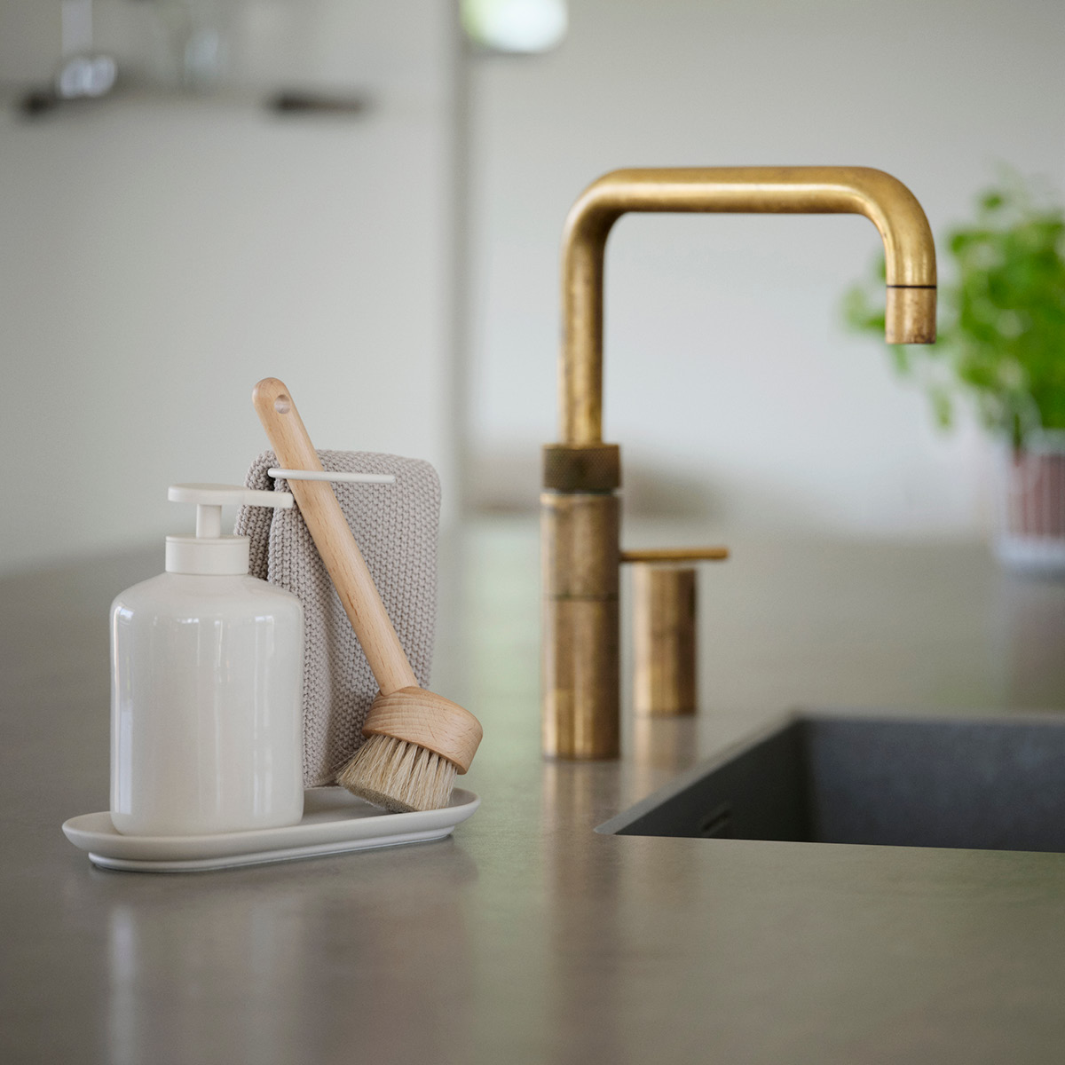 Zone Inu oppvasksett 20 cm offwhite