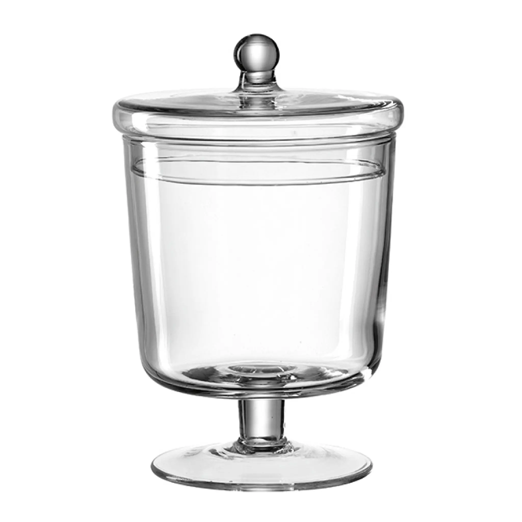 Leonardo Poesia glasburk på fot 19 cm