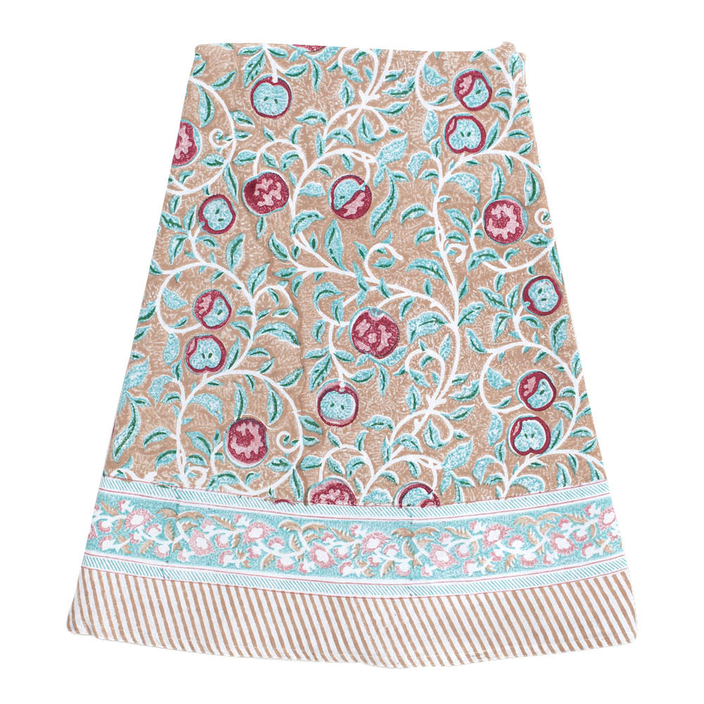 Chamois Apple duk Ø220 cm beige