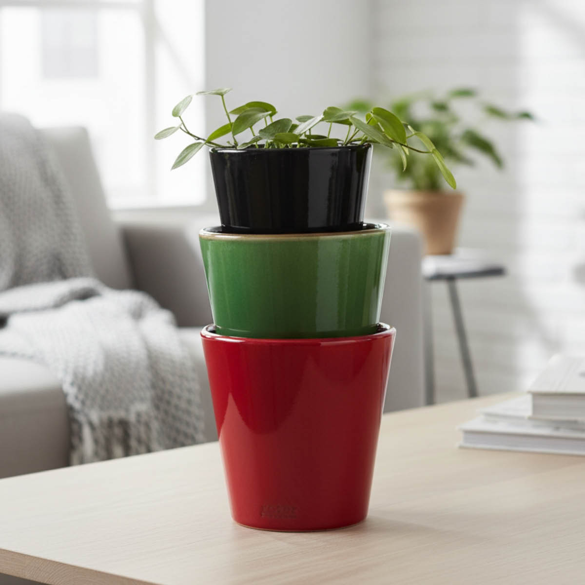 Rotor Design Plant blomkruka liten 12x12 cm grön