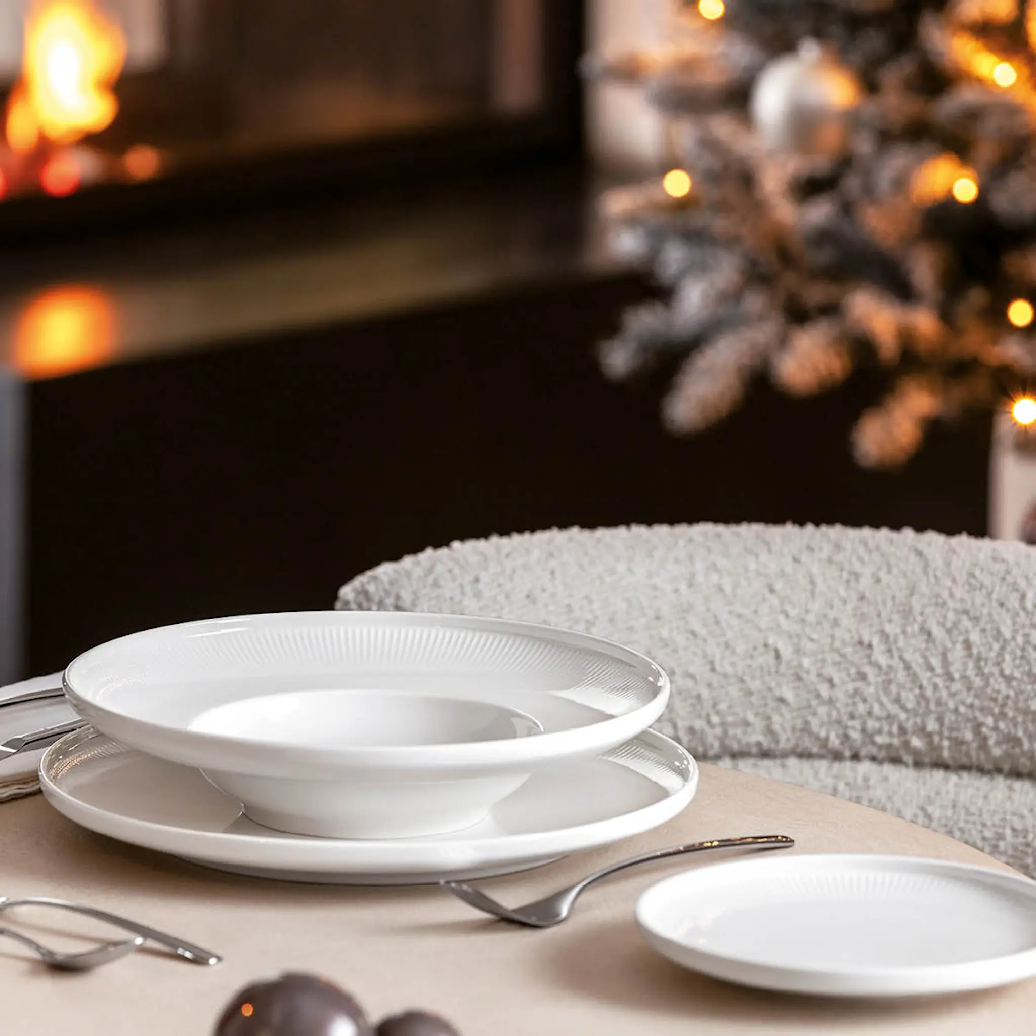 Villeroy & Boch Afina Lautanen 27 cm Valkoinen