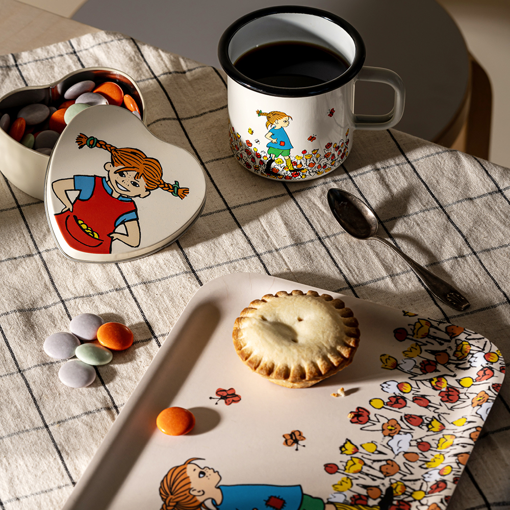 Muurla Be more Pippi Emalimuki 37 cl Beige