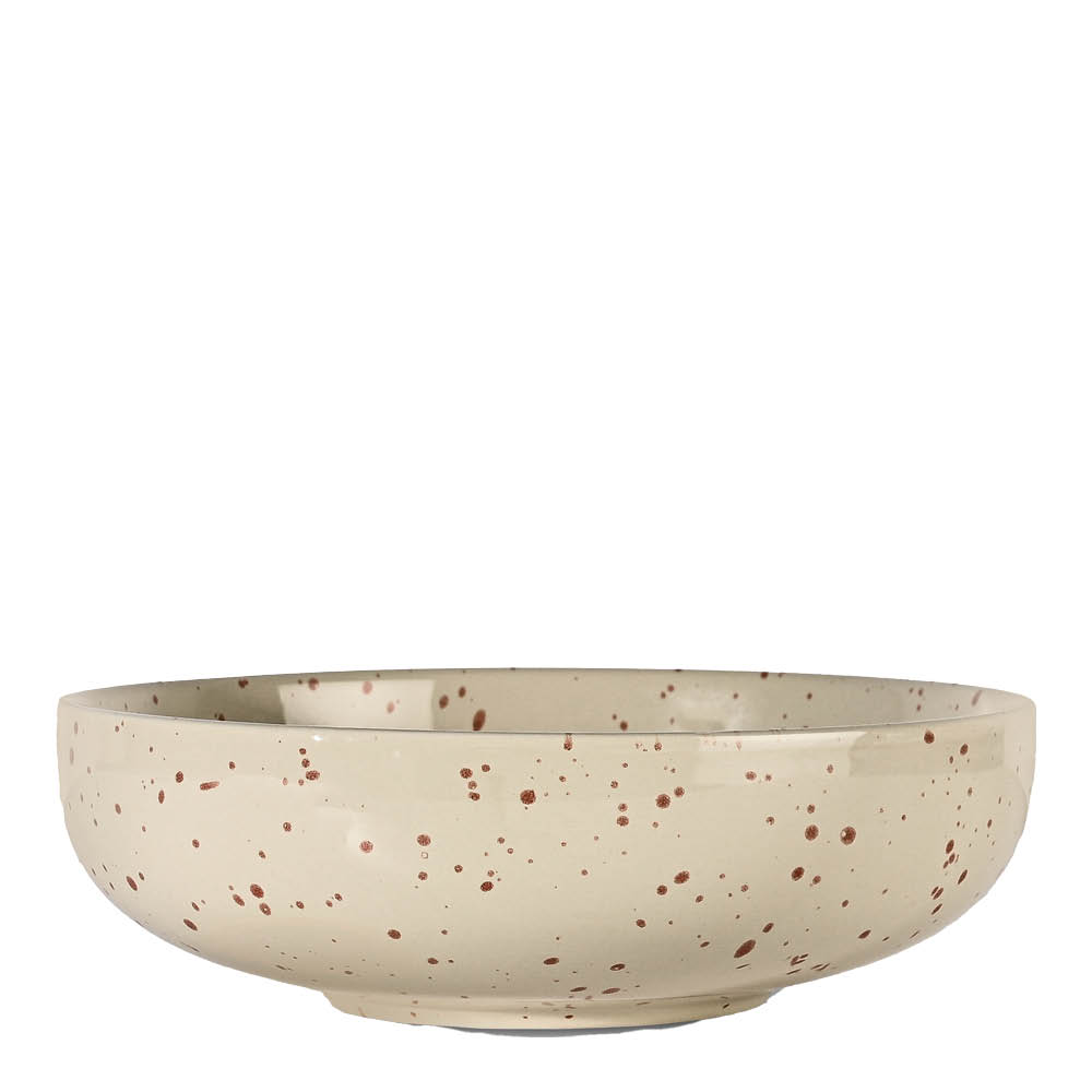Sagaform - Ditte Tarjoilukulho 21x7 cm Beige/Burgundi