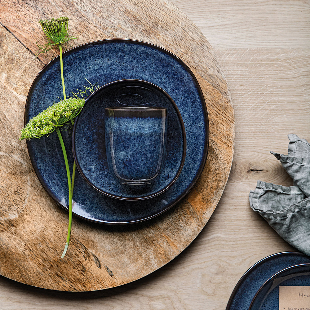 Villeroy & Boch Lave Bleu krus uten hank 40 cl