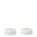 Värmeljus Jumbo Led 6,1cm 2-pack Vit
