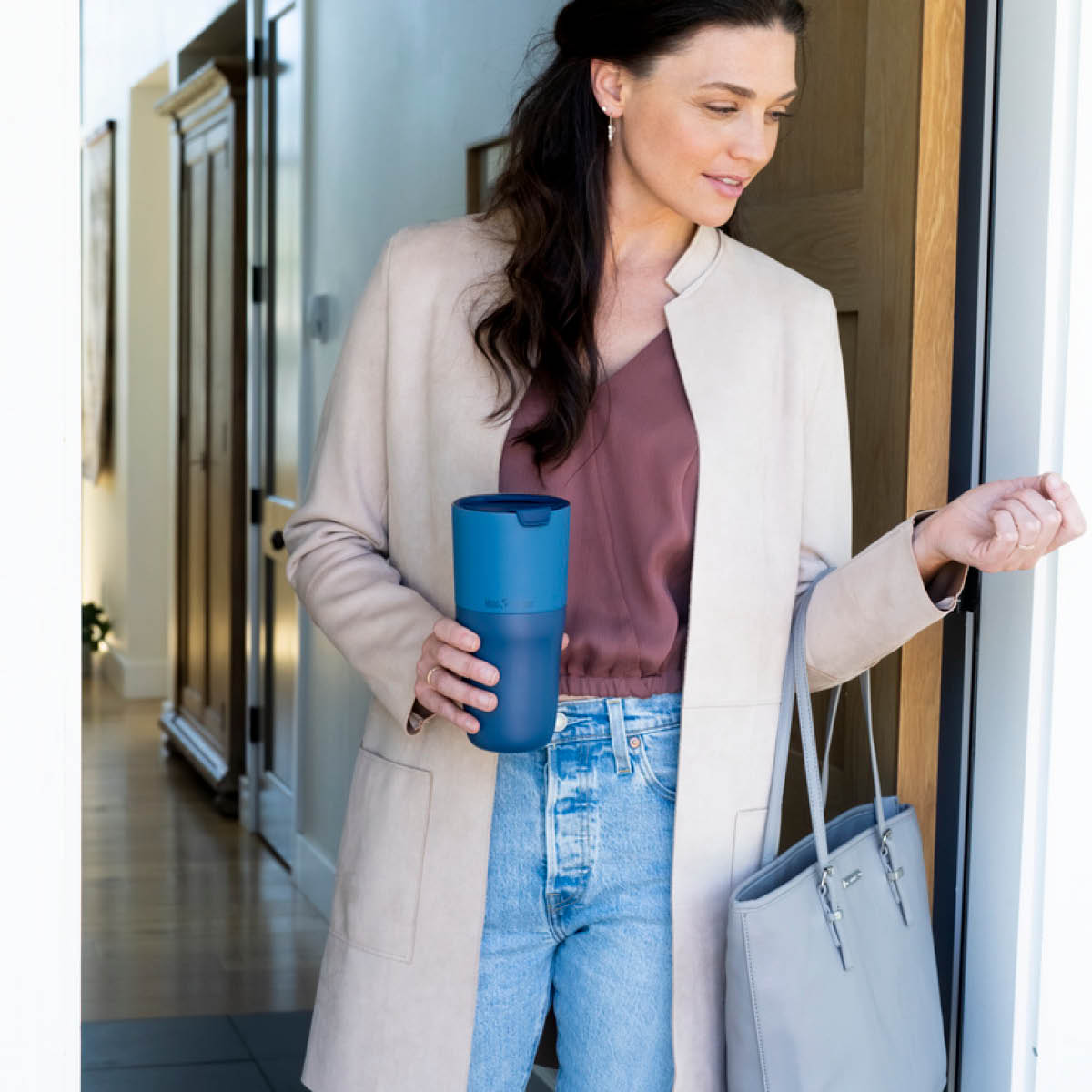 Klean Kanteen Rise Tumbler 77 cl med fliplock Stellar