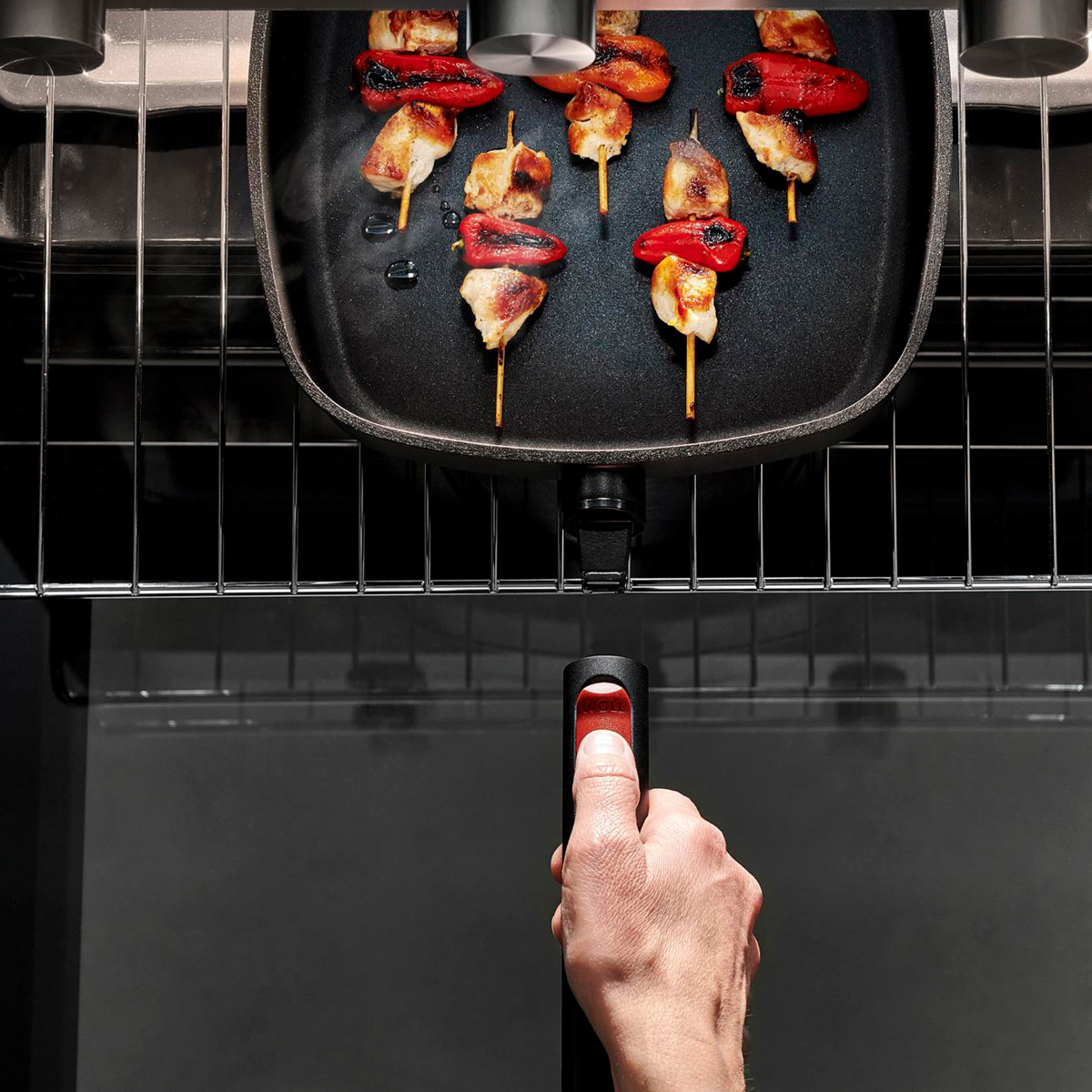 Woll ECO Logix QXR stekpanna 28 cm avtagbart handtag fyrkantig