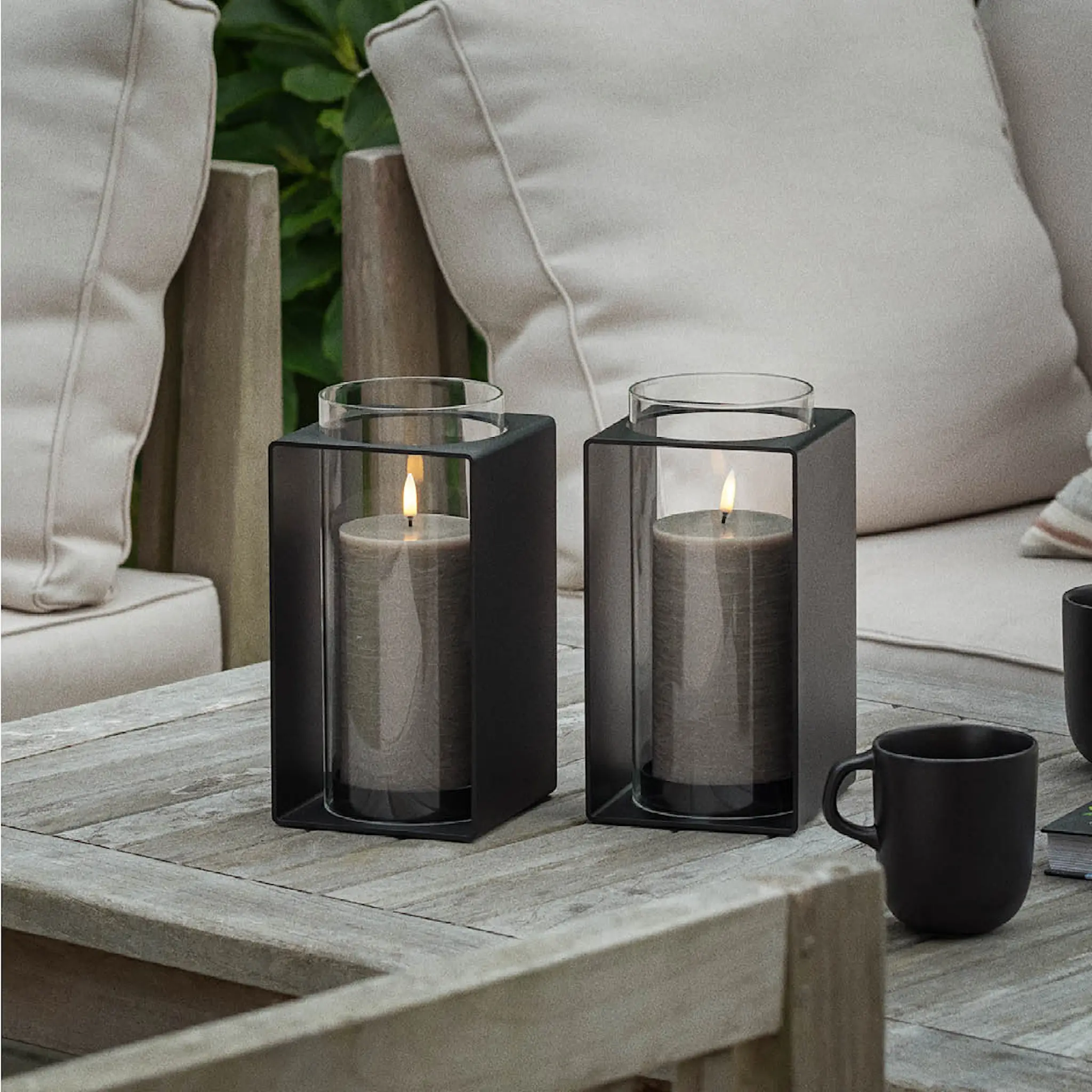 Eva Solo Glow lyslykt 18 cm svart