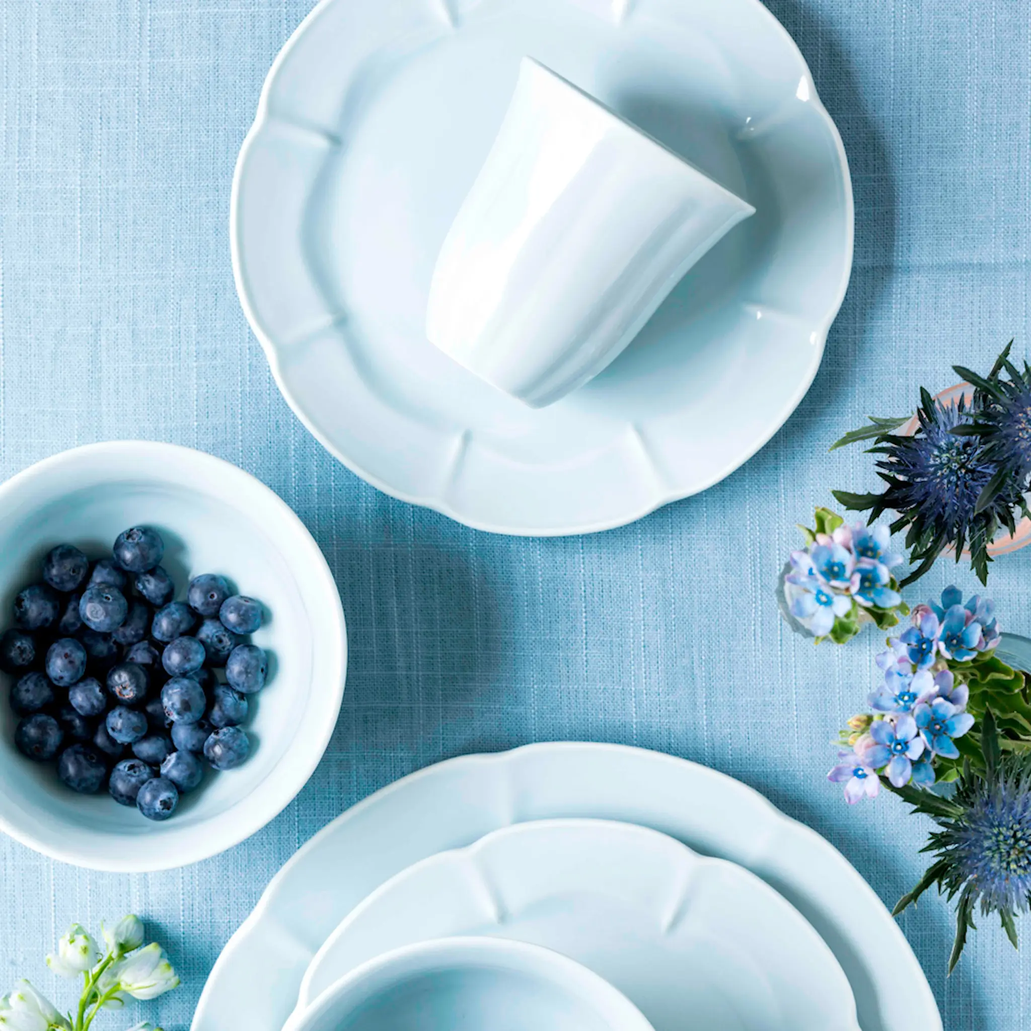 Aida Søholm Solvej Mugg 30 cl Powder blue