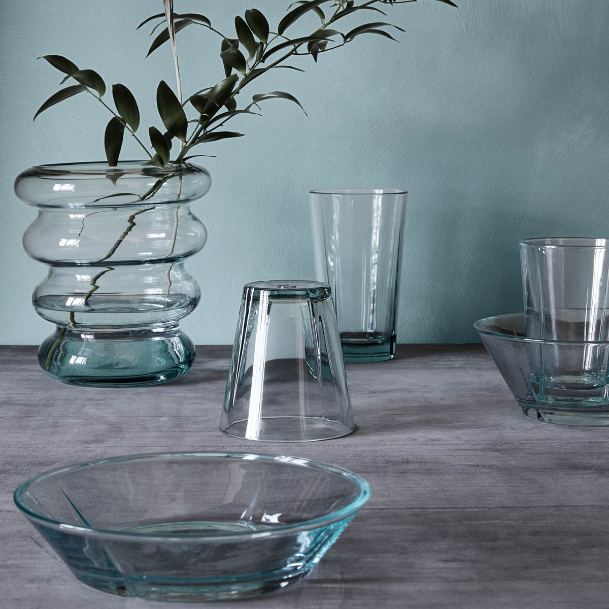 Rosendahl Grand Cru Recycled Assiett 16 cm 2-pack Klar/Grön