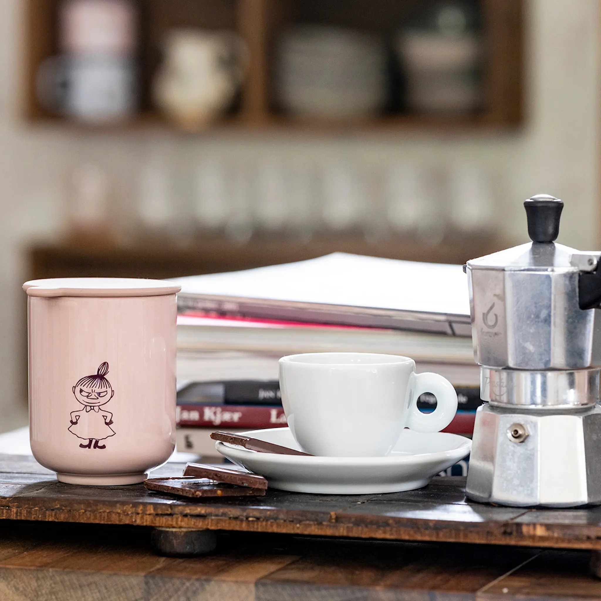 Dsignhouse x Moomin Mumin mugg 20 cl rosa