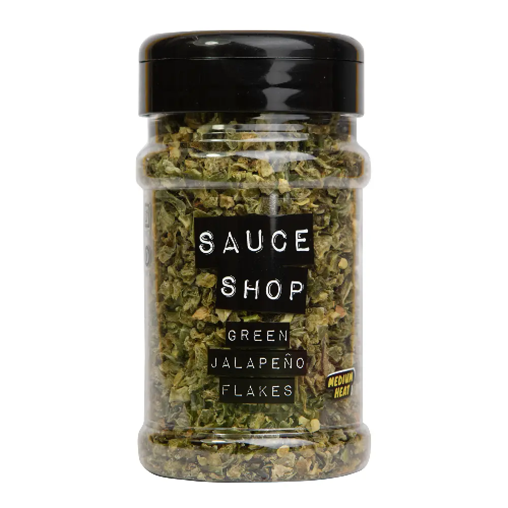 Tørket grønn jalapeno flak 50g