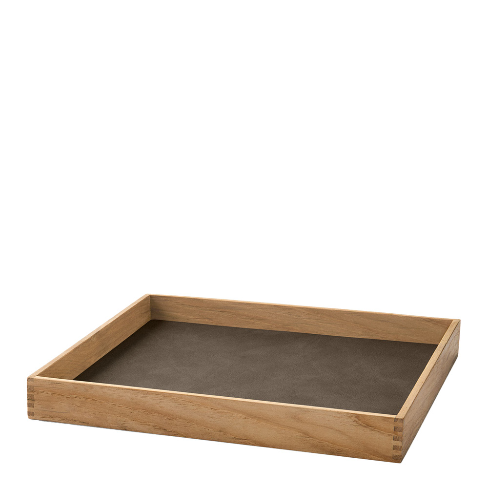 LIND DNA Even teak bricka small 30x30 cm nupo kaviar