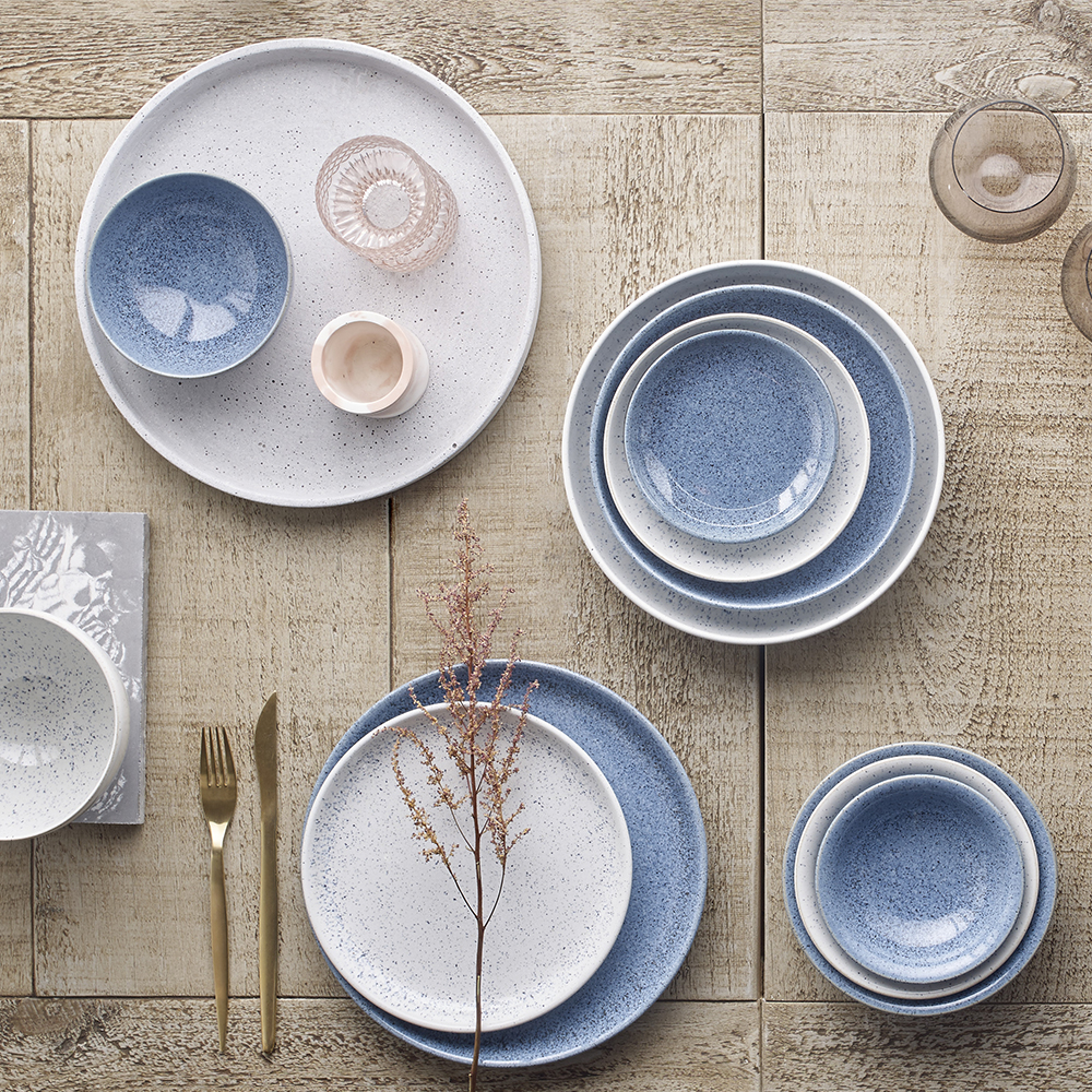 Denby Studio Blue Skål 22 cm Ljusblå