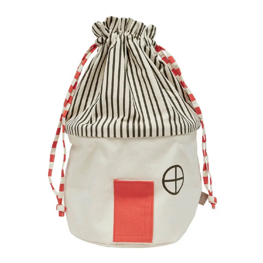 Koya oppbevaringskurv 26x26x40 cm Cherry red