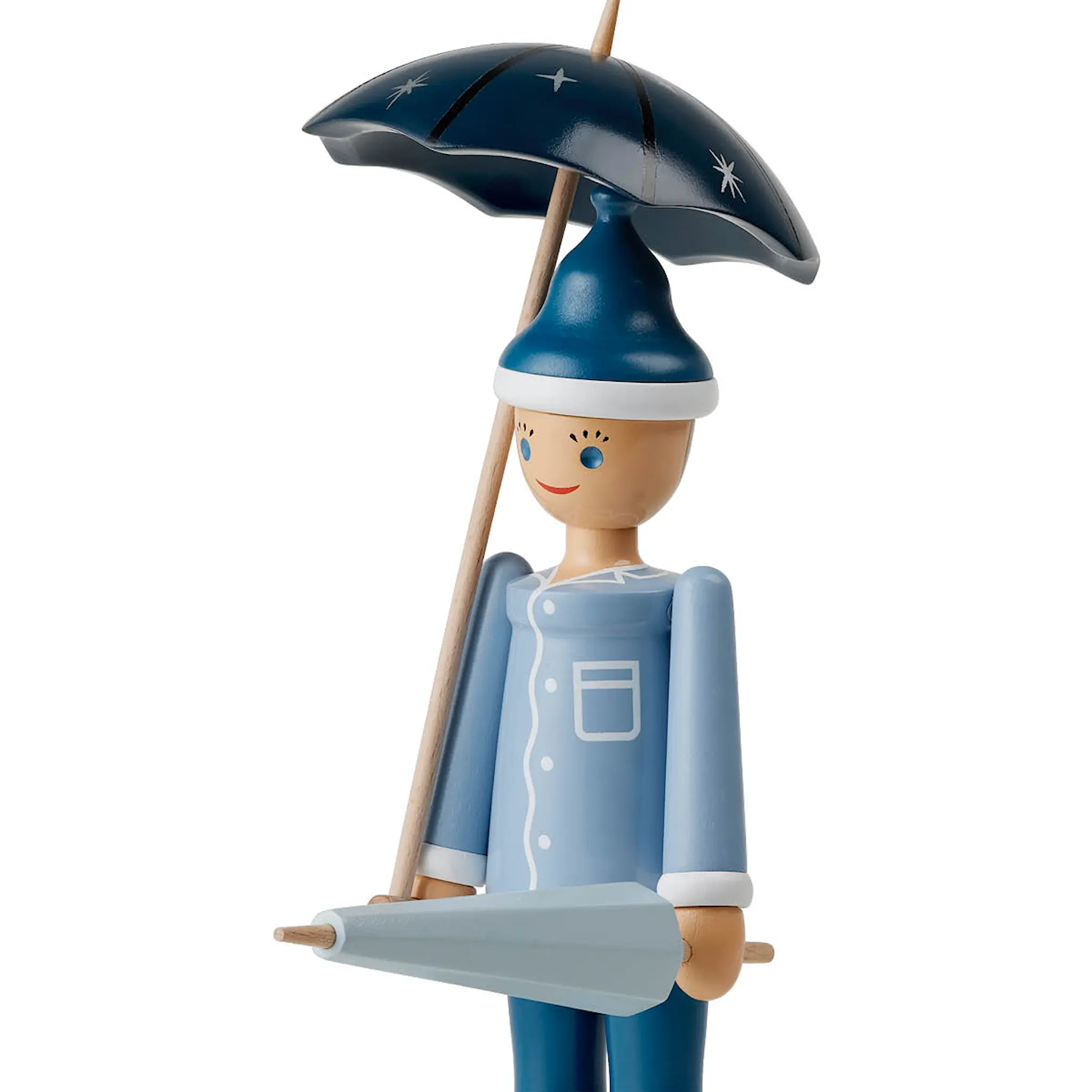 Kay Bojesen Denmark Figurines Sandman 21 cm Blå/Ljusblå