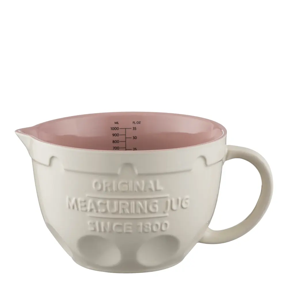 Mittakannu 1 L Valkoinen