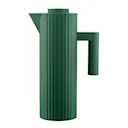 Plissé termoskanna 1 L grön