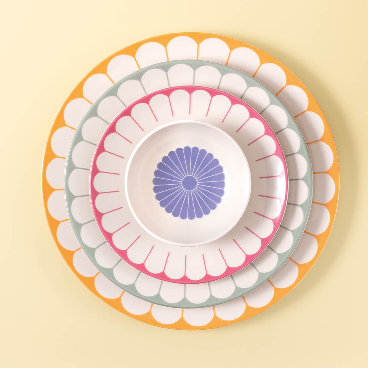 Villeroy & Boch Fleur couleur serveringsfat 31,8 cm farget