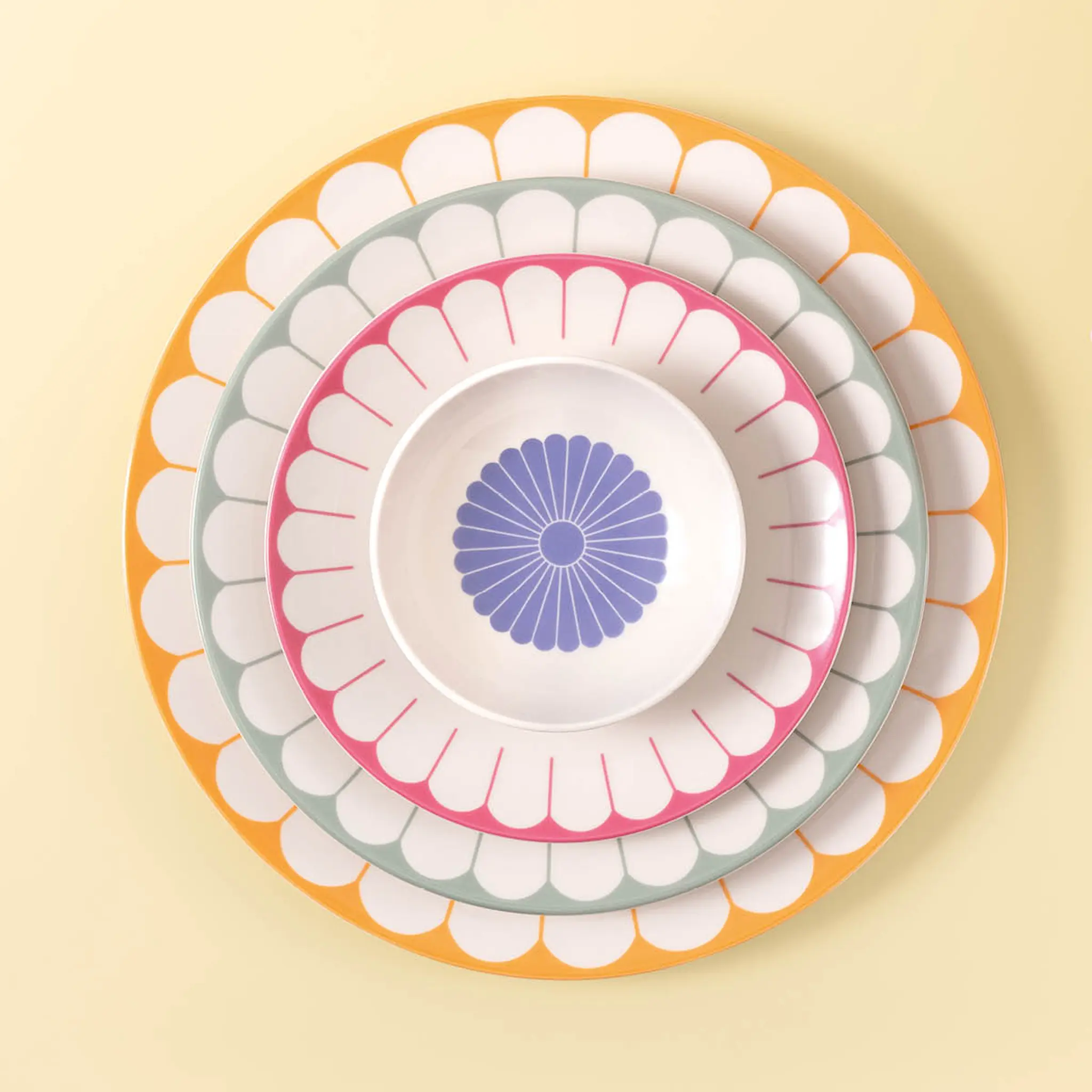 Villeroy & Boch Fleur couleur serveringsfat 31,8 cm färgad