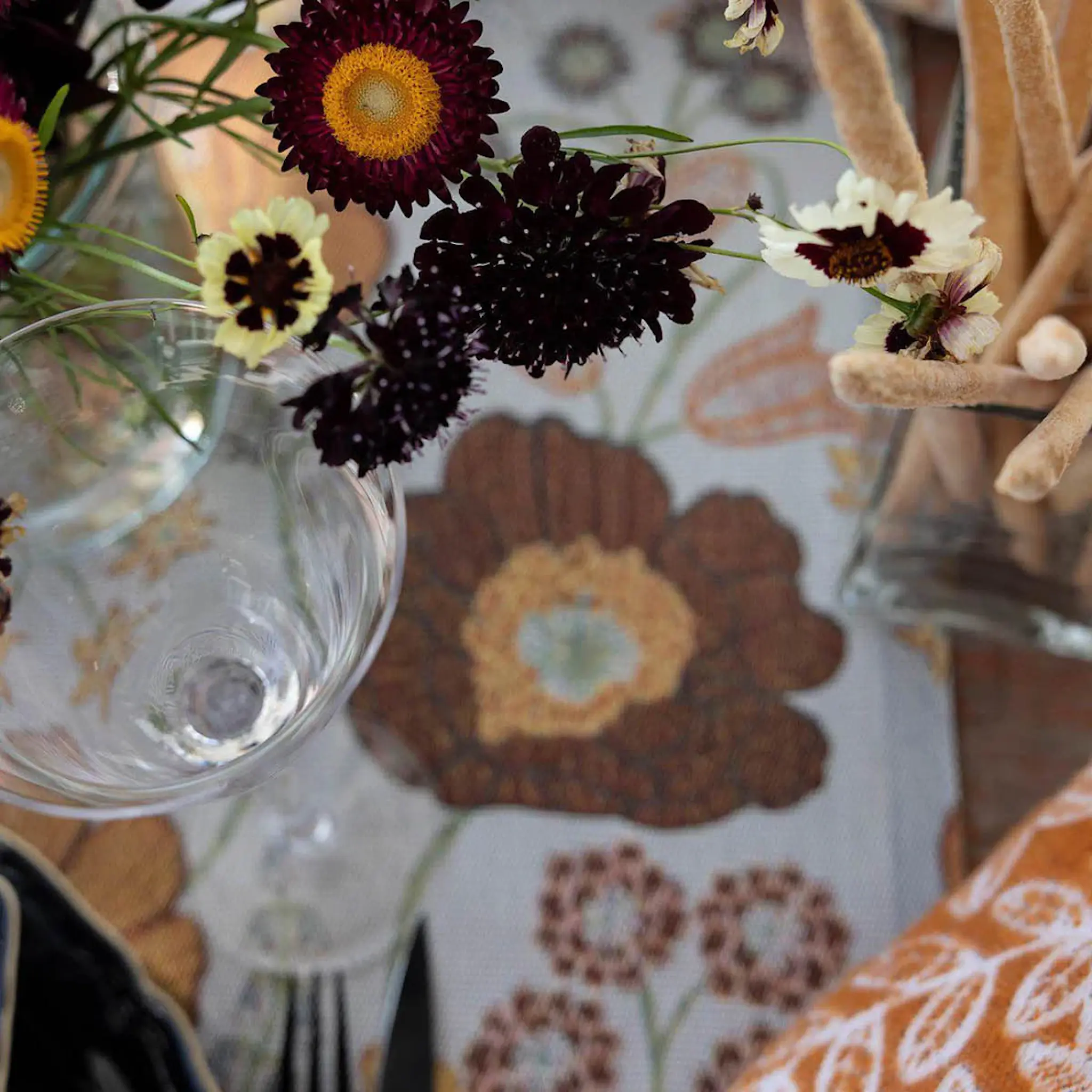 Ekelund Kveldsblom håndkle 35x50 cm