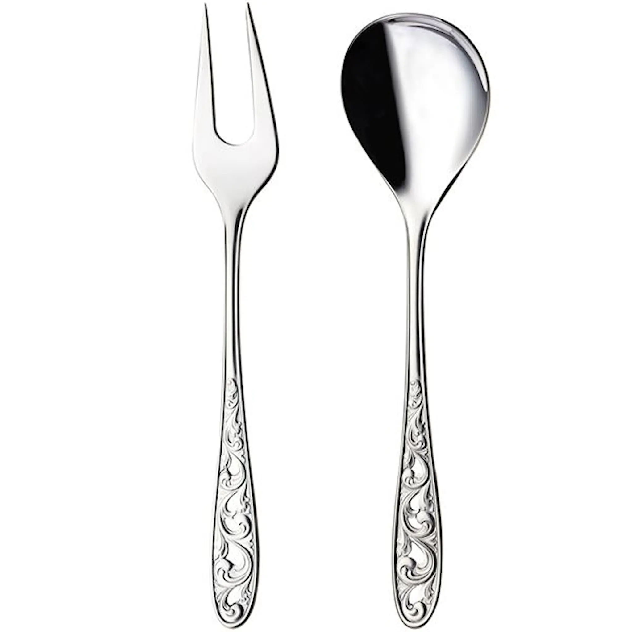 Hardanger bestikk Kristin Serveringsset 2 delar 22,3 cm