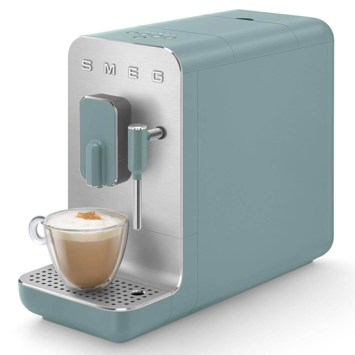 Smeg Smeg Kaffemaskin med Mjölkskummare BCC12 Emerald Green