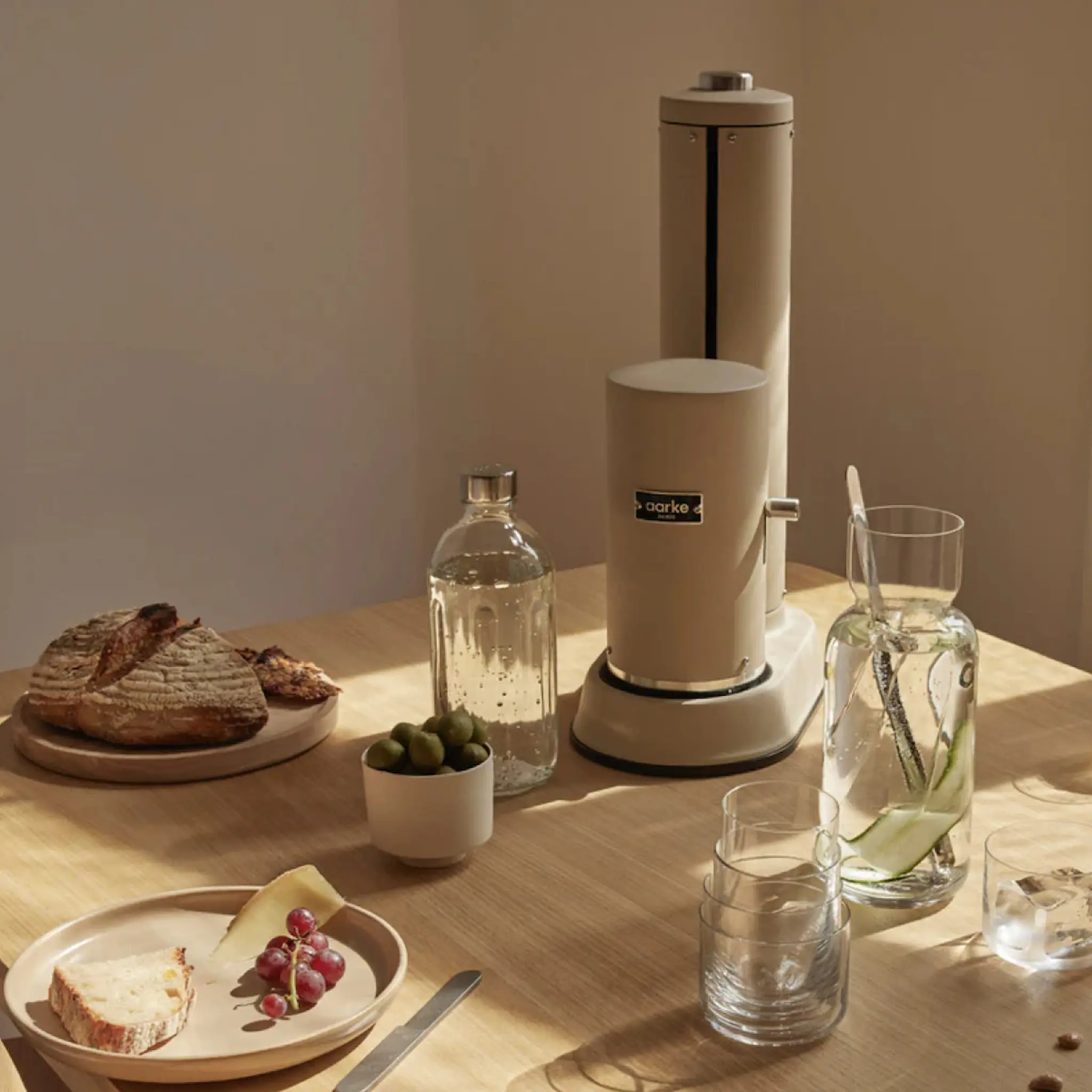 Aarke Carbonator Pro kolsyremaskin sand
