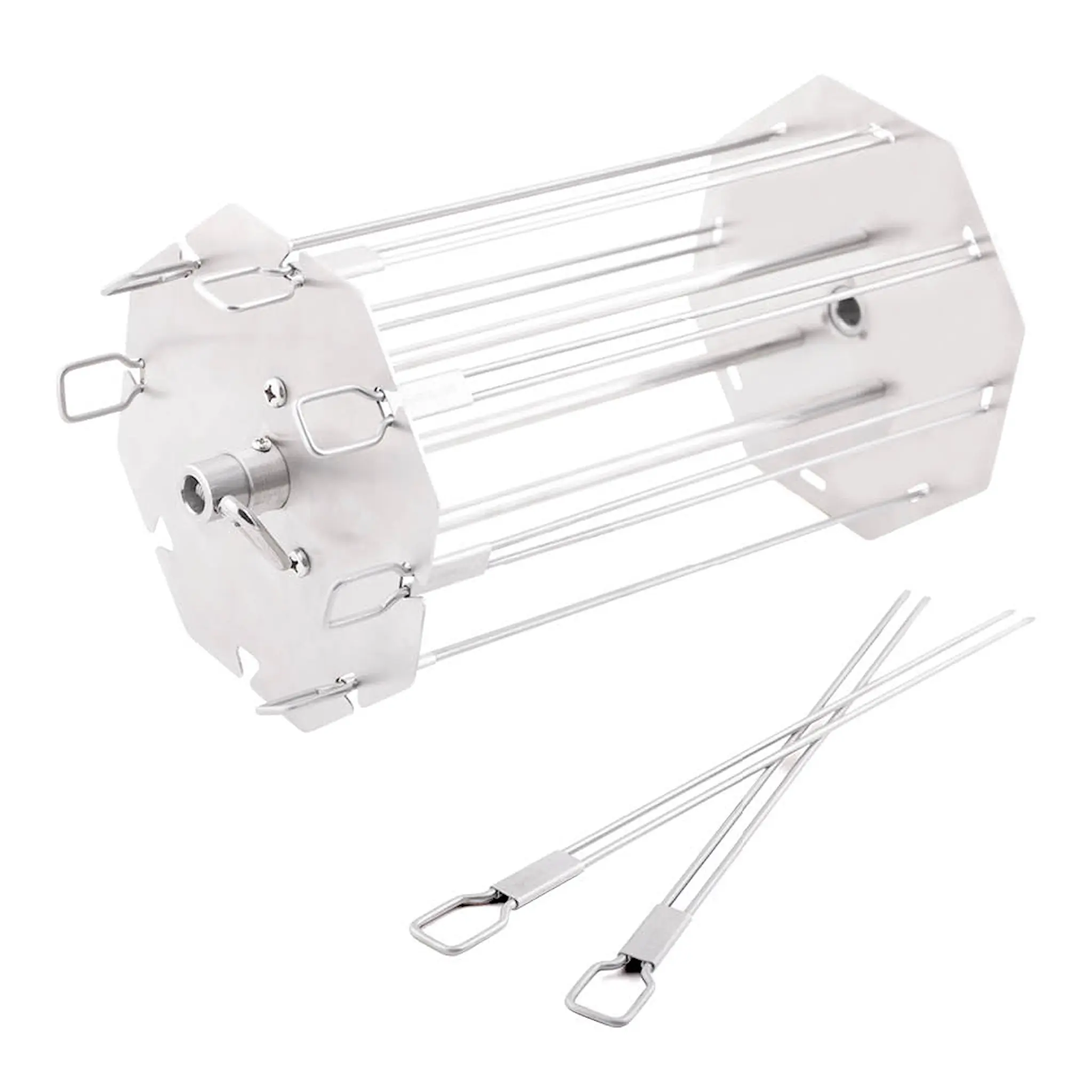 Broil King Grillspetthållare till rotisserie 31x18 cm rostfritt stål