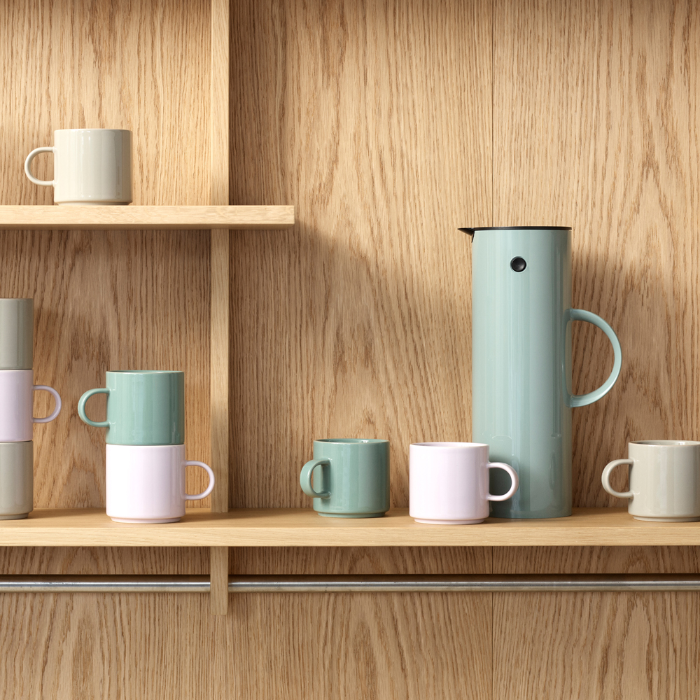 Stelton Classic kopp 20 cl 2 stk dusty green