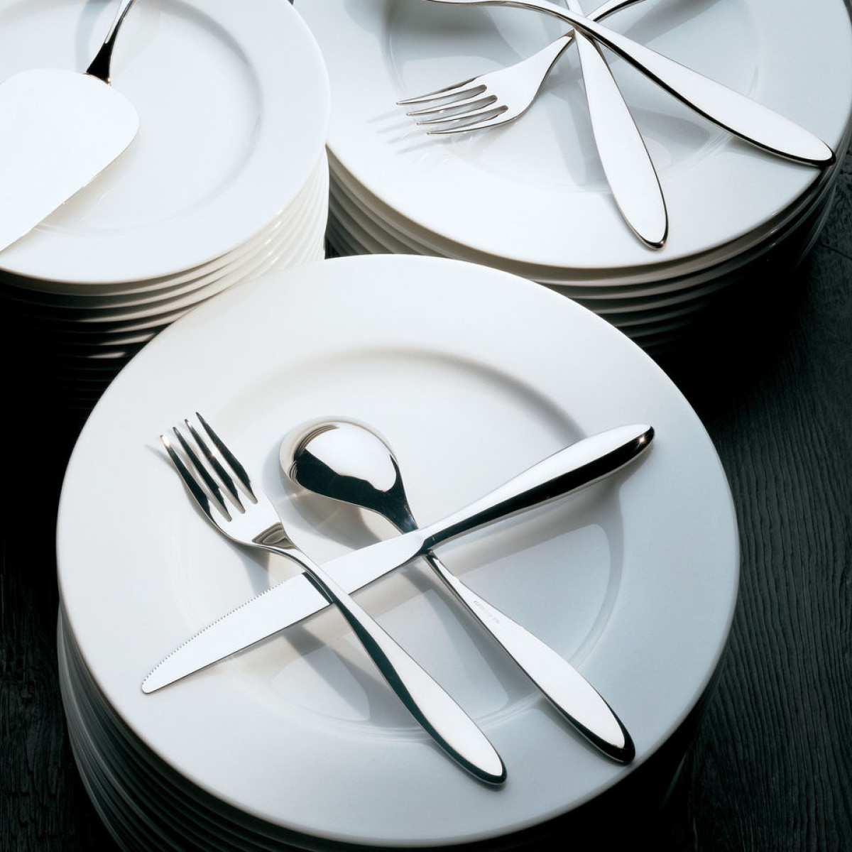 Alessi Mami serveringsgaffel 24,5 cm rustfritt stål