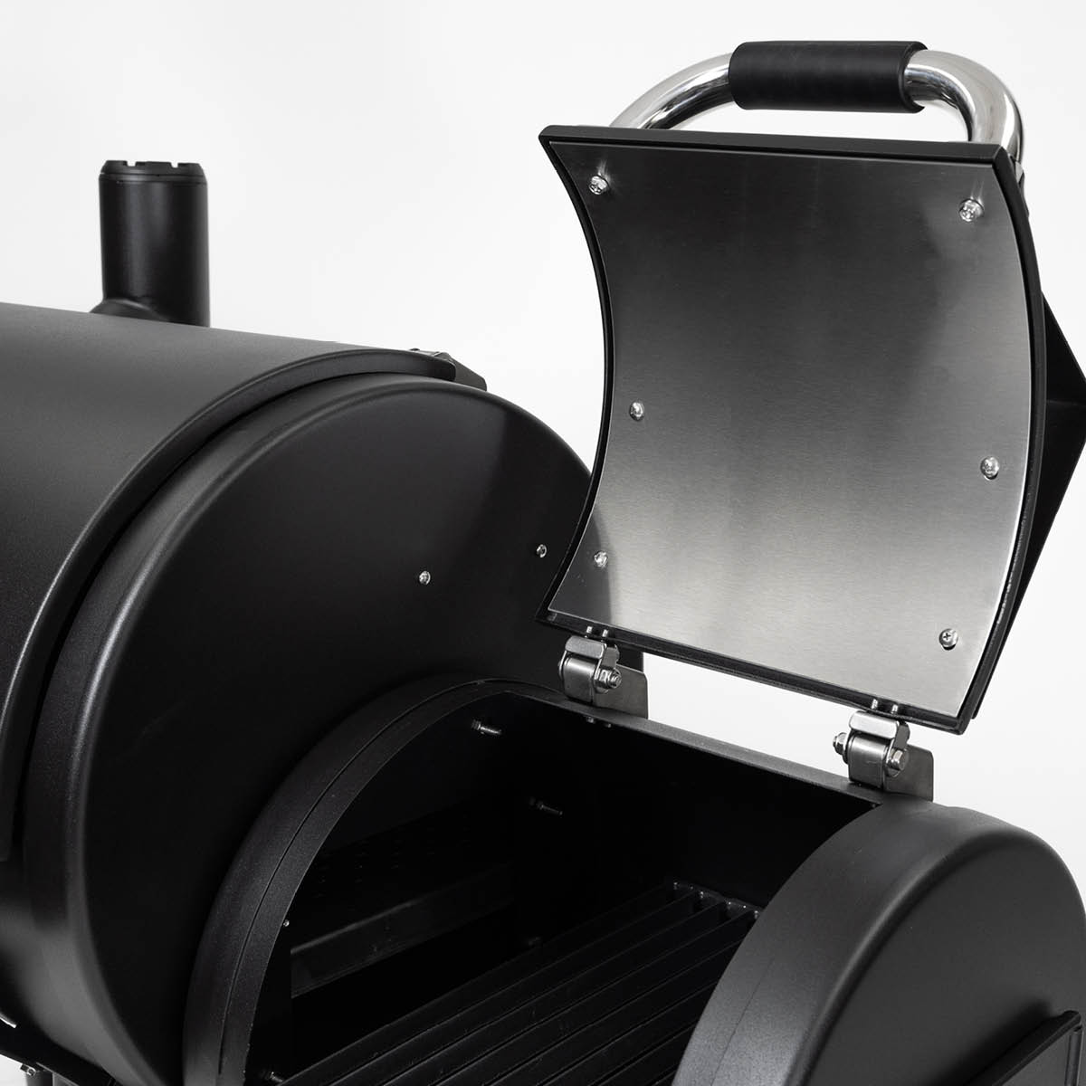 Broil King Savugrilli Offset Smoker Low n Slow 500 Musta