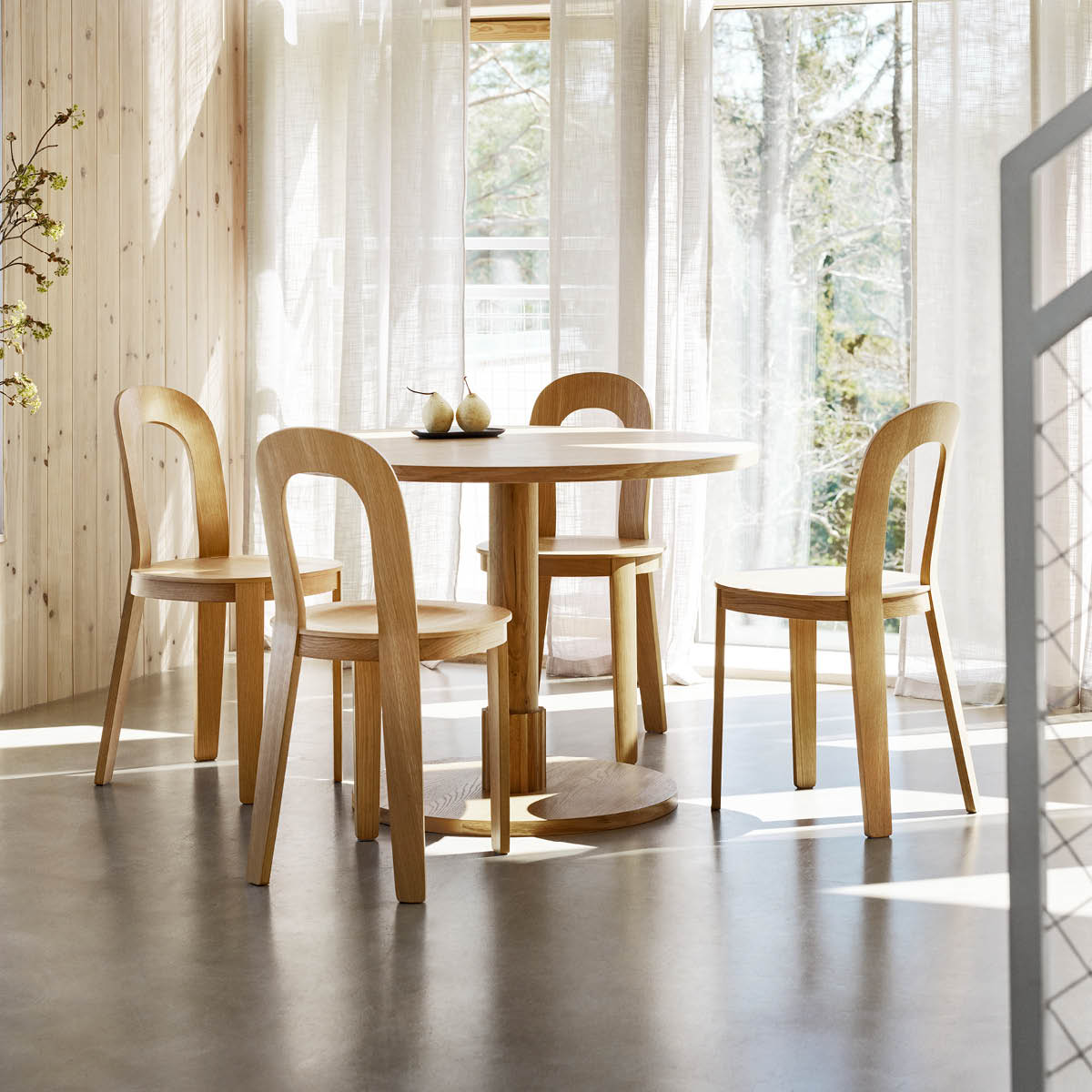 Design House Stockholm Olivia stol 43x51x83 cm ek