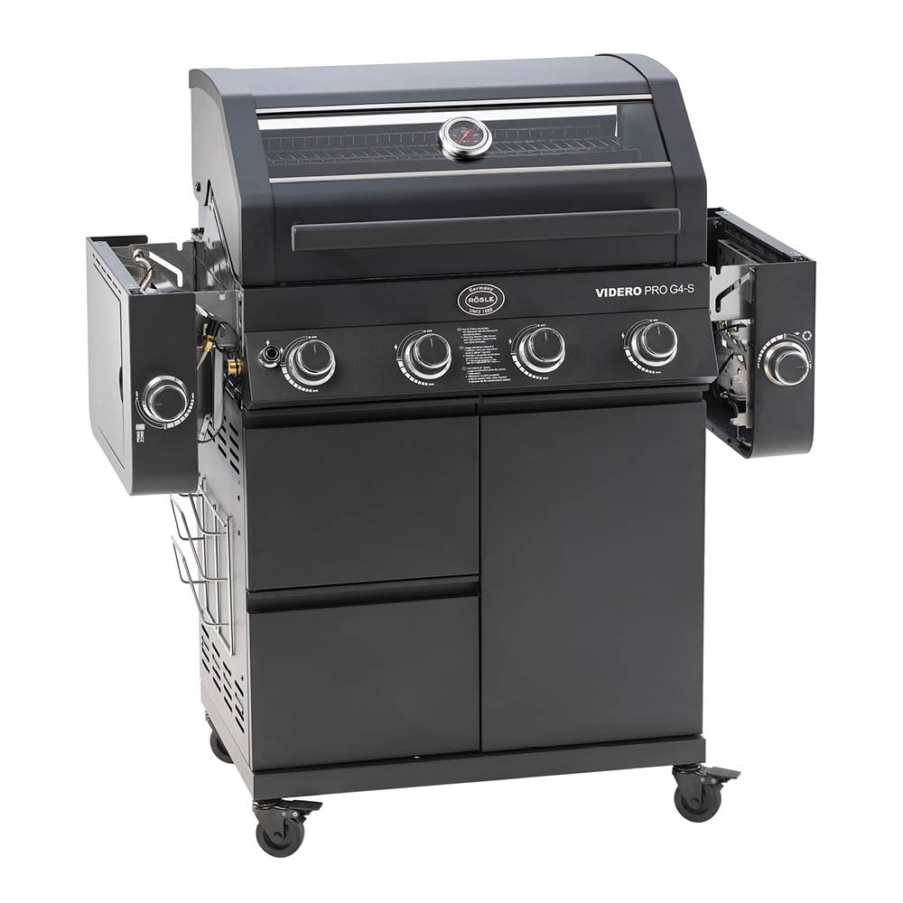 Rösle Videro Pro G4-S Vario+ gassgrill 20500W svart