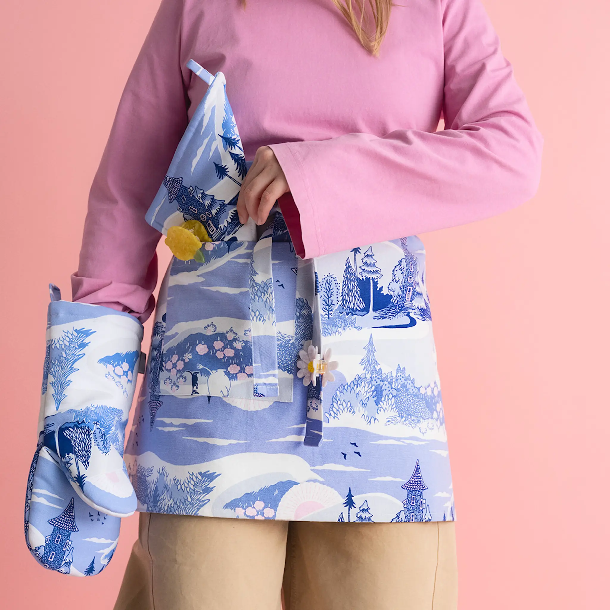 Moomin Arabia Mumin förkläde 48x67 cm Äntligen hemma