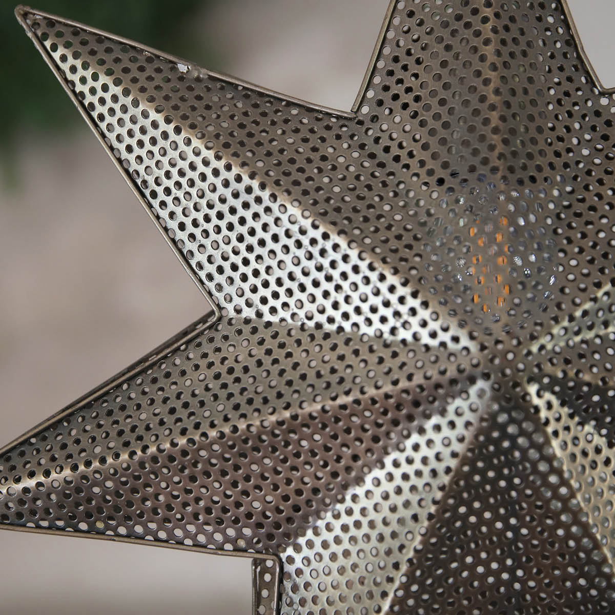 Markslöjd Ivy stjerne anheng 39 cm antikk messing