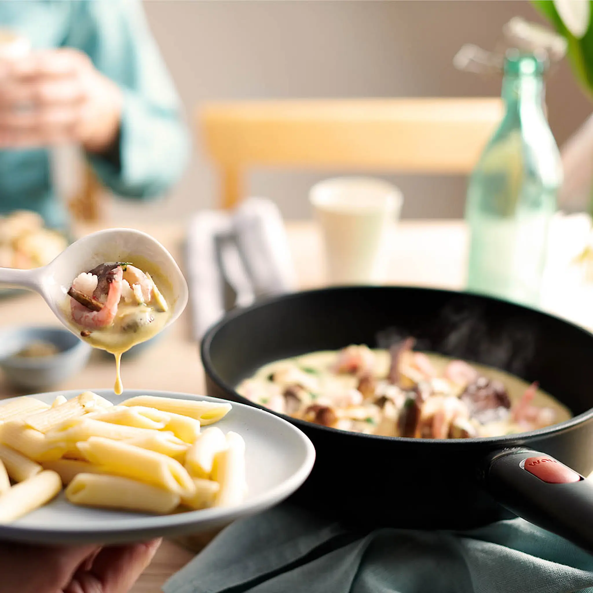 Woll Eco Lite Paistokasari irrotettava kahva 28 cm