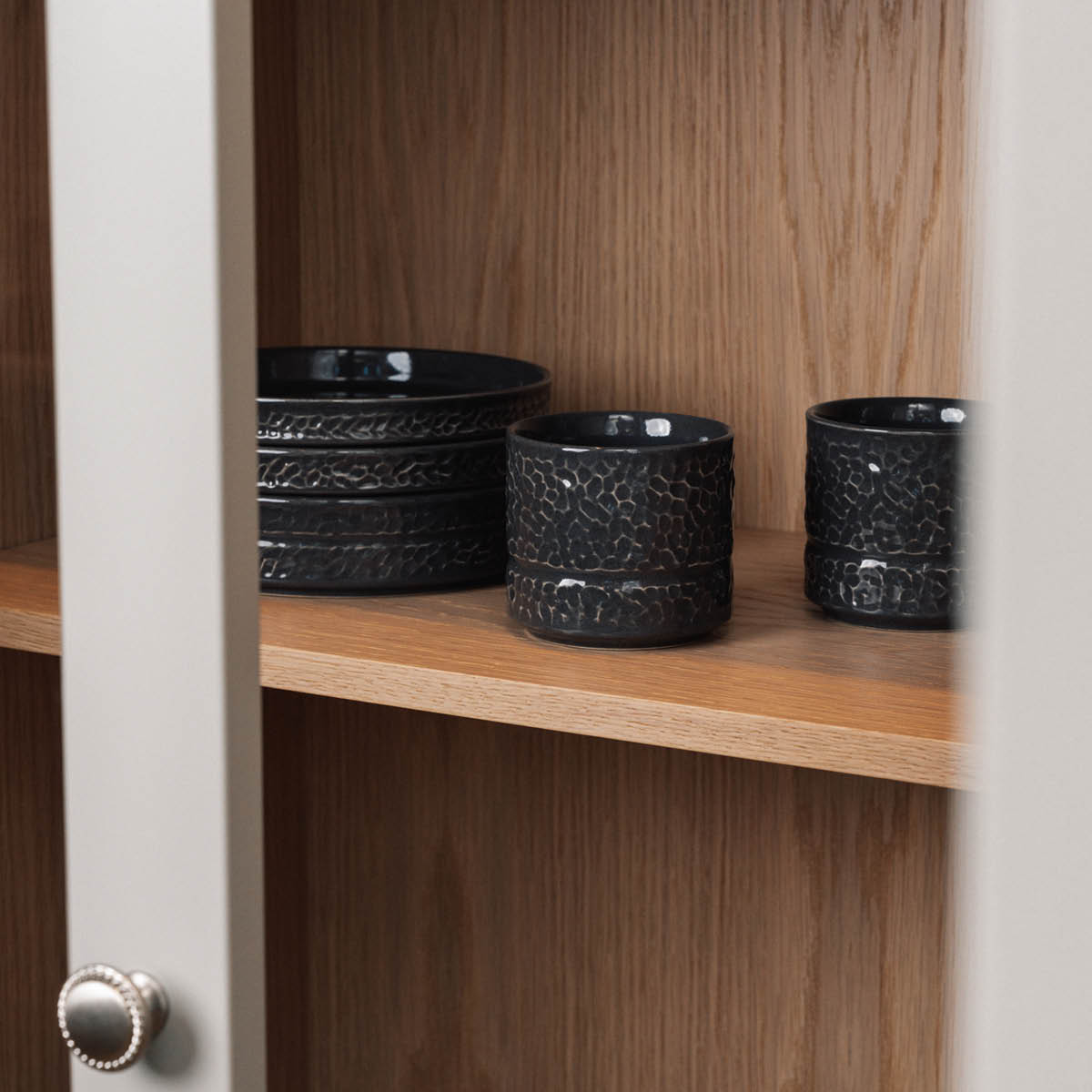 Vargen & Thor Servisen C krus 26 cl 4 stk antrasitt