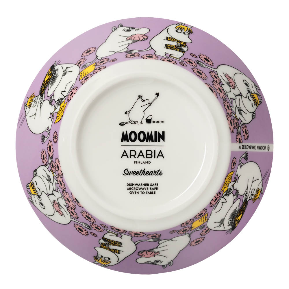 Moomin Arabia Frukostskål 15 cm Förälskade