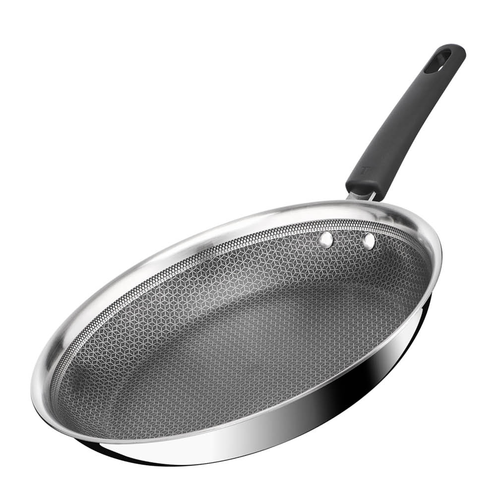 Tefal Emotion Plus Power SS Mesh paistinpannu 24 cm hunajakenno