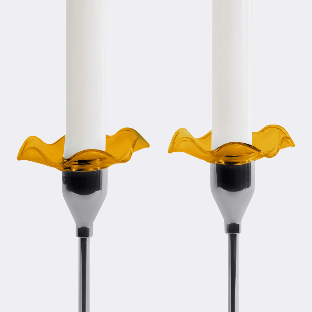 Sagaform Viva lysmansjett 2 stk amber