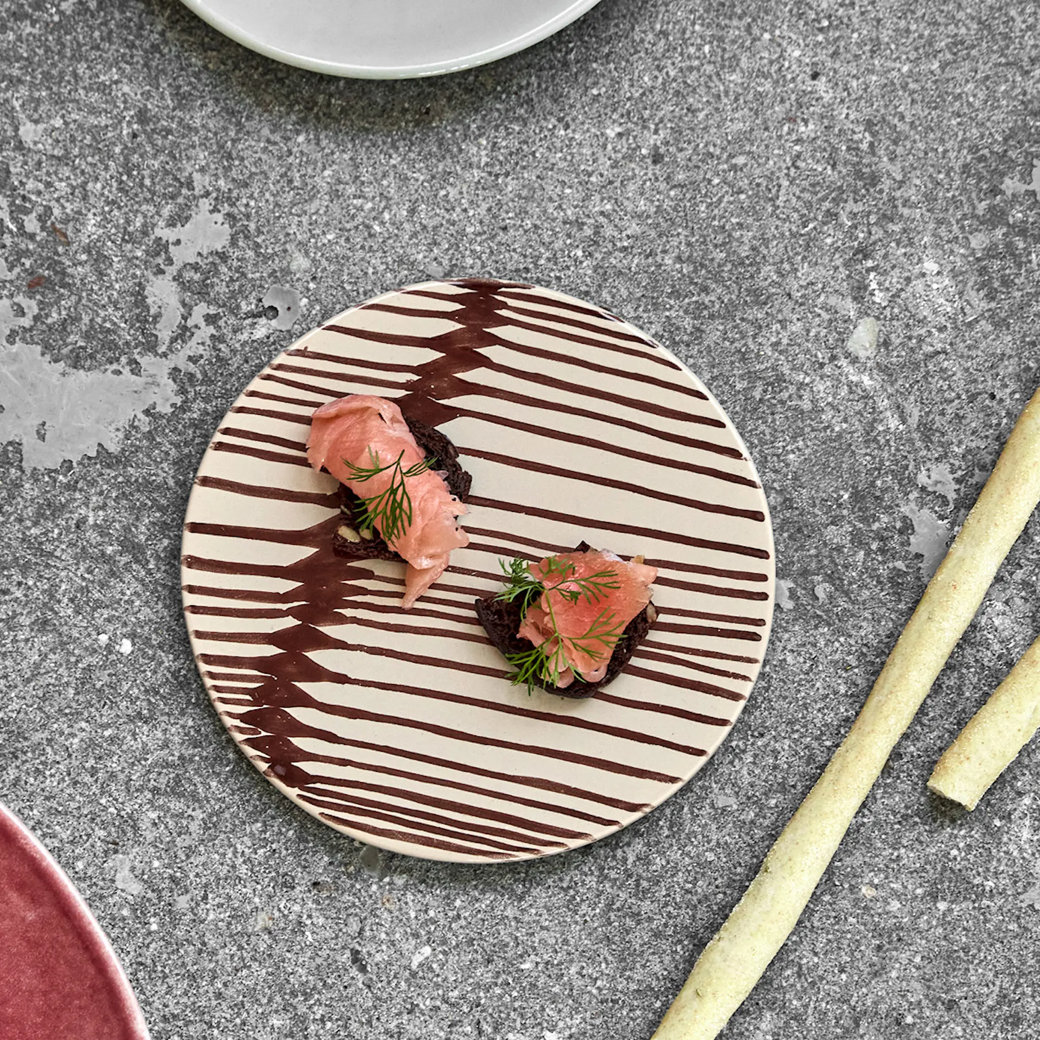 House Doctor Diva Tarjotin 15 cm 2 kpl Ruskea