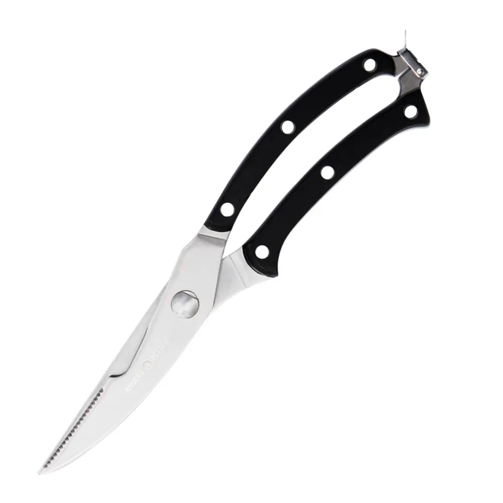 Steel Essentials Siipikarjasakset Teräs/Musta