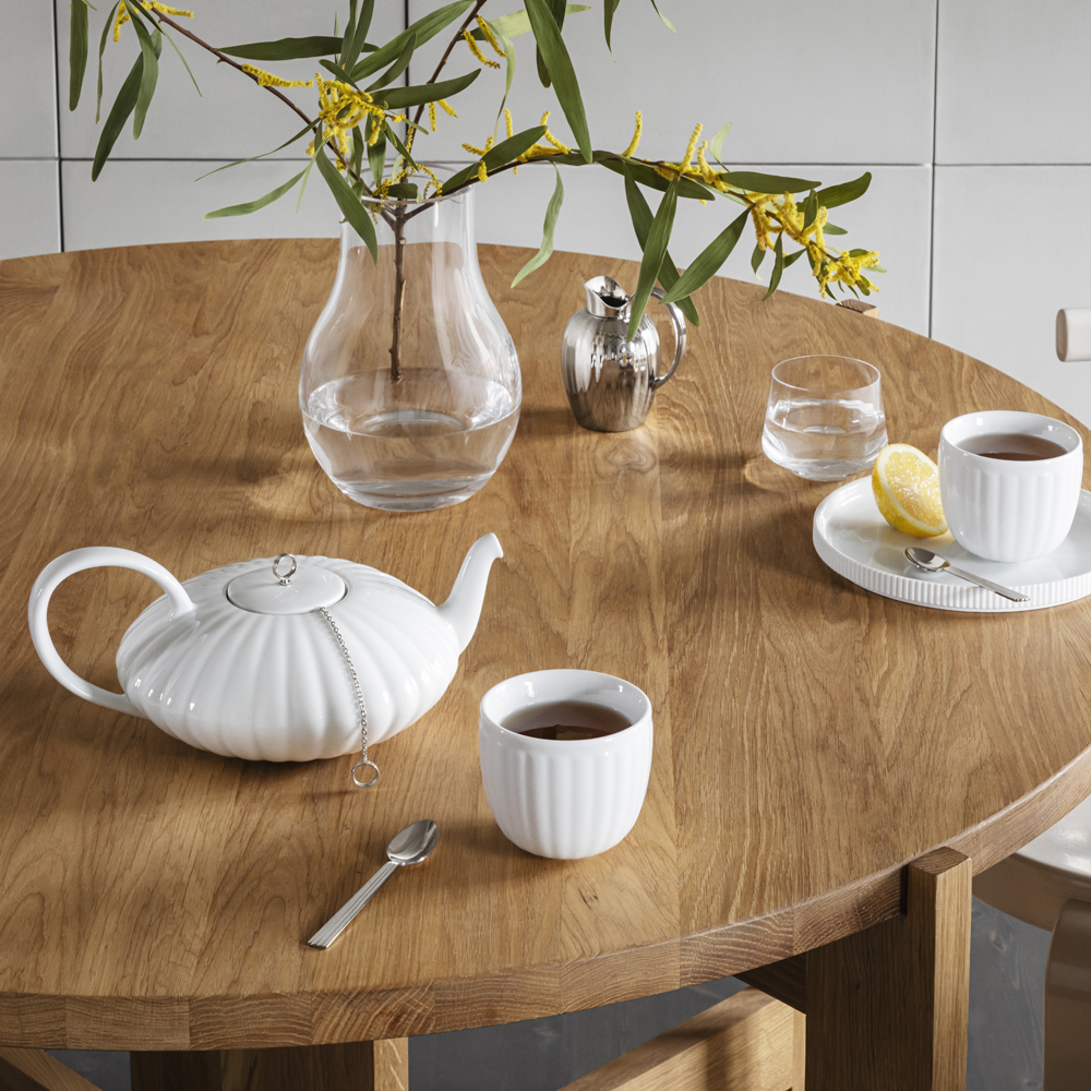 Georg Jensen Bernadotte tekanne 1,2L hvit