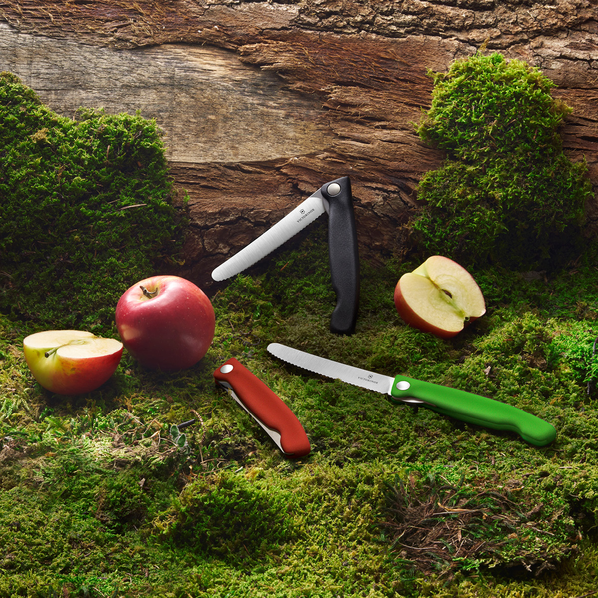 Victorinox Victorinox Vihannesveitsi taitettava 11 cm Punainen