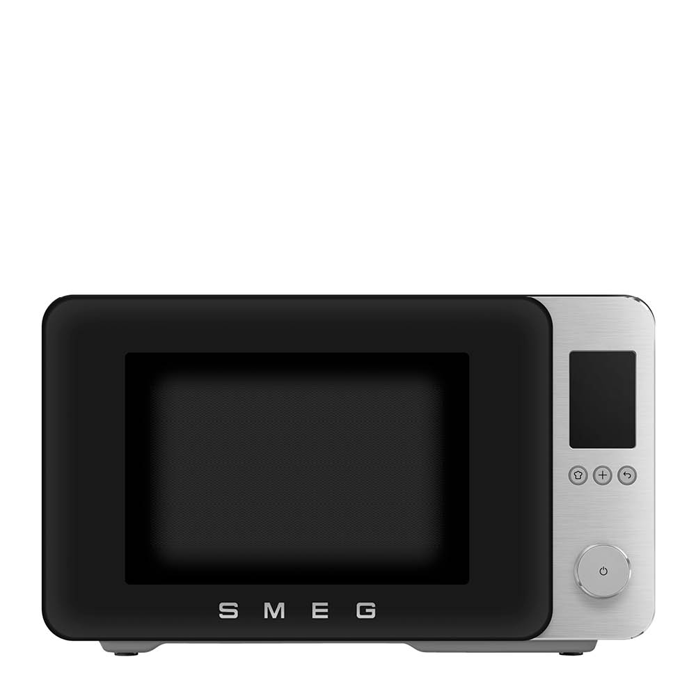 Smeg - Smeg Collezione mikroaaltouuni kiertoilma MOC02 2100W Mattamusta