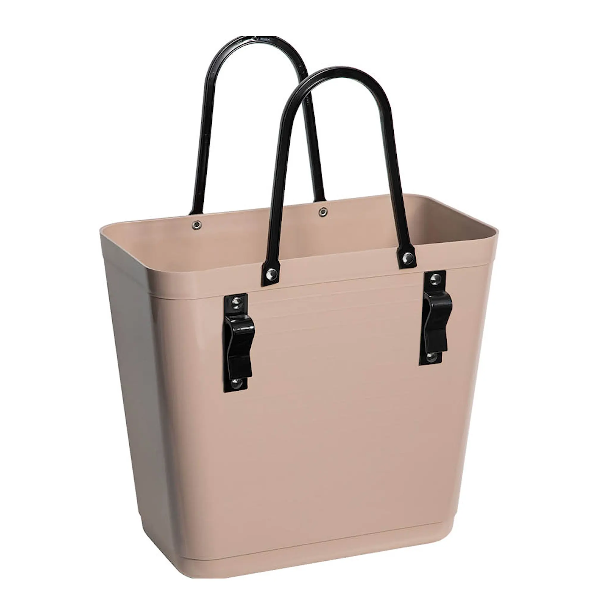 Hinza Recycled Plastic Laukku + kiinnike polkupyörään 14 L Nougat