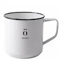 Emaljmugg 35 cl Pause