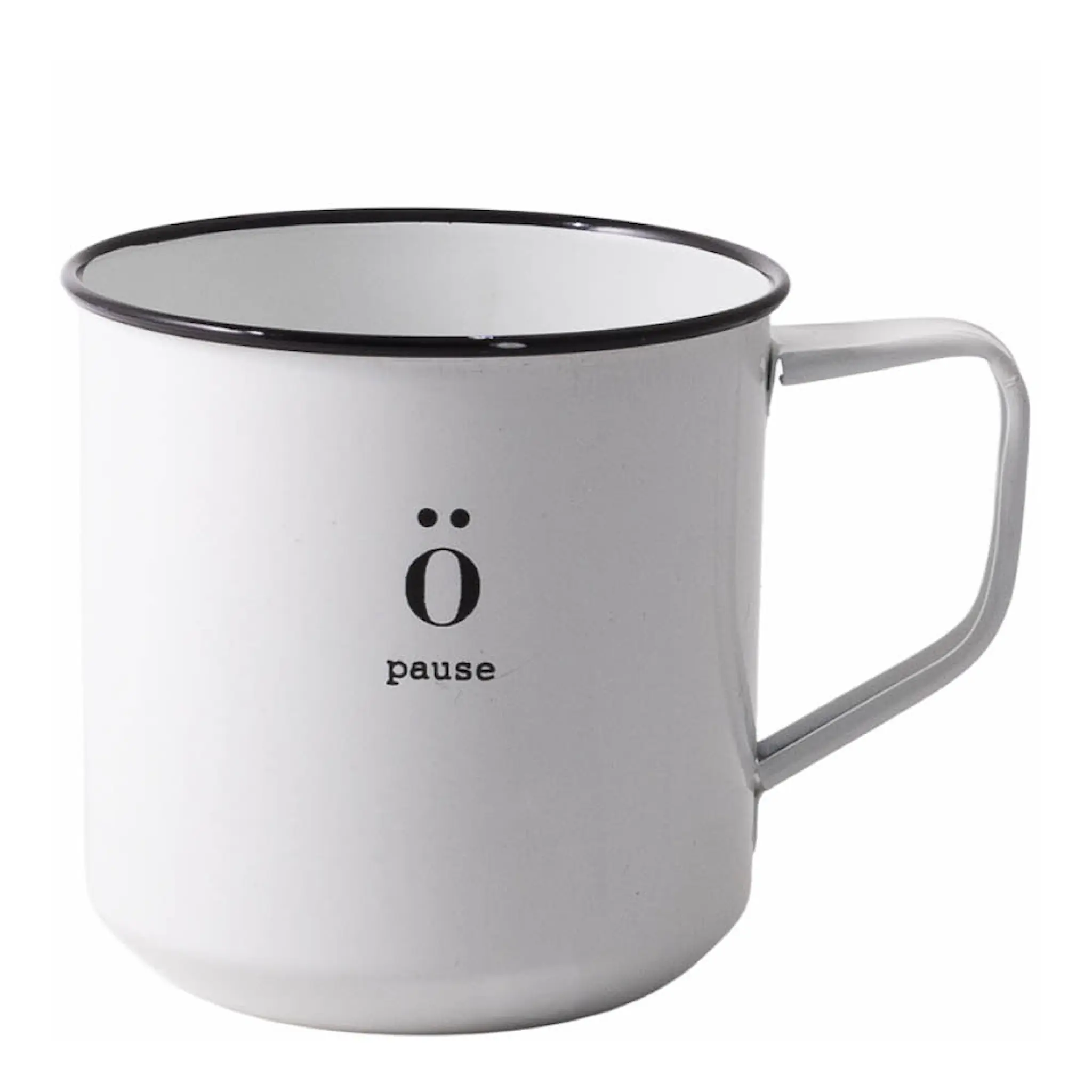 Sögne Home Emaljmugg 35 cl Pause