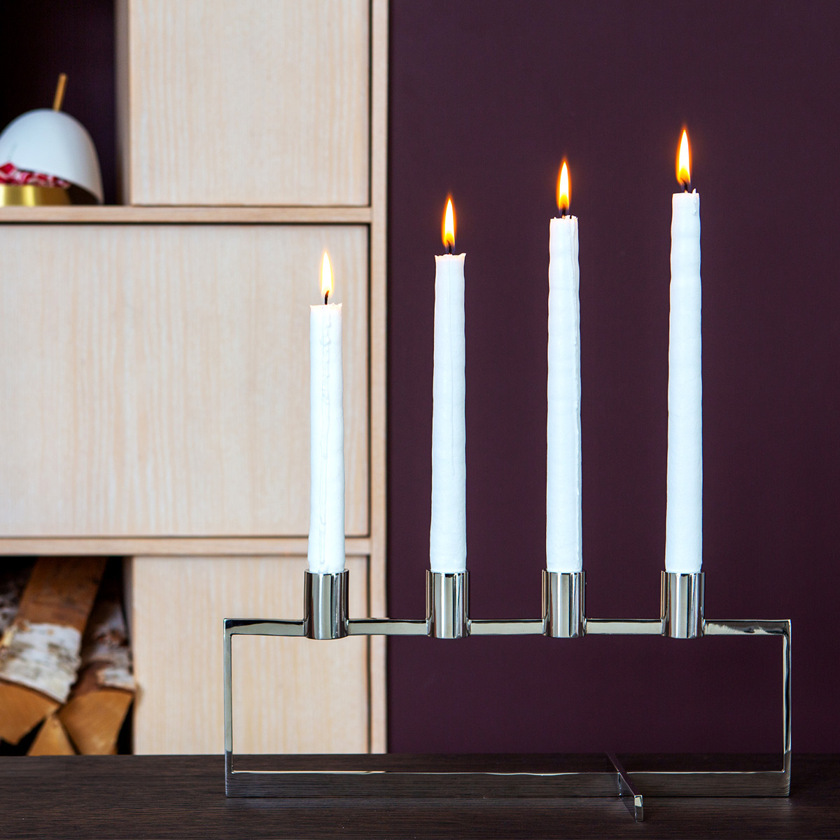 Klong A.D. adventslysestake 14,5x36 cm rustfri